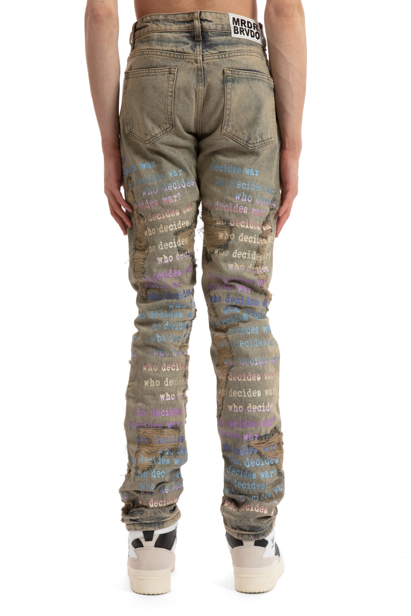 SAND SCRIPTURE DENIM